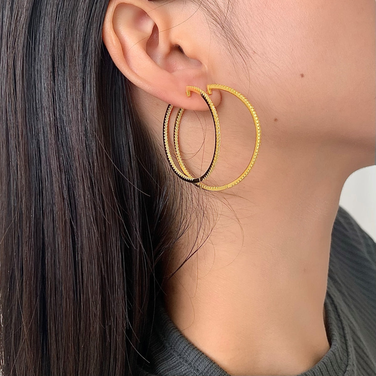 [kincade]Popular Large Hoop Earrings