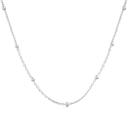 [kincade]Small Bead Clavicle Chain Simple Necklace