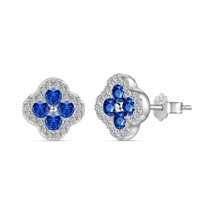 [kincade]Four-Leaf Clover Flower Shaped Earrings