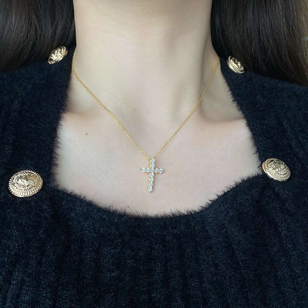 [kincade]Unique Cross Shape Necklace