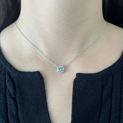 [kincade]Luxurious Round Cut Necklace