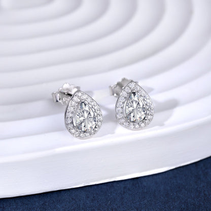 [kincade]Luxurious Water Drop Shape Earrings