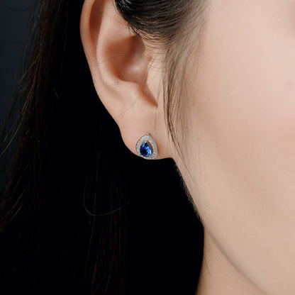 [kincade]Luxurious Water Drop Shape Earrings