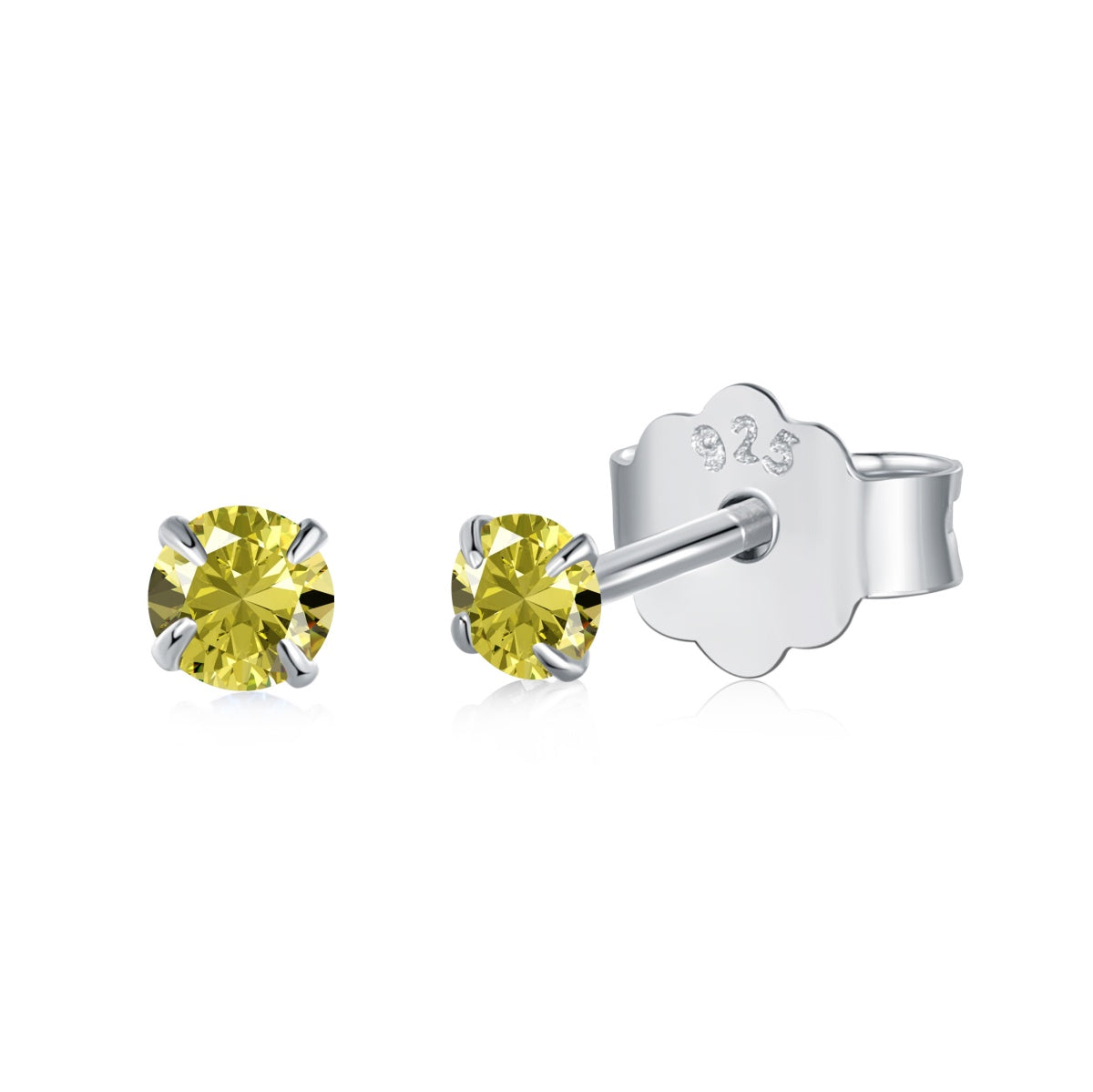 [kincade]Delicate Solitaire Earrings