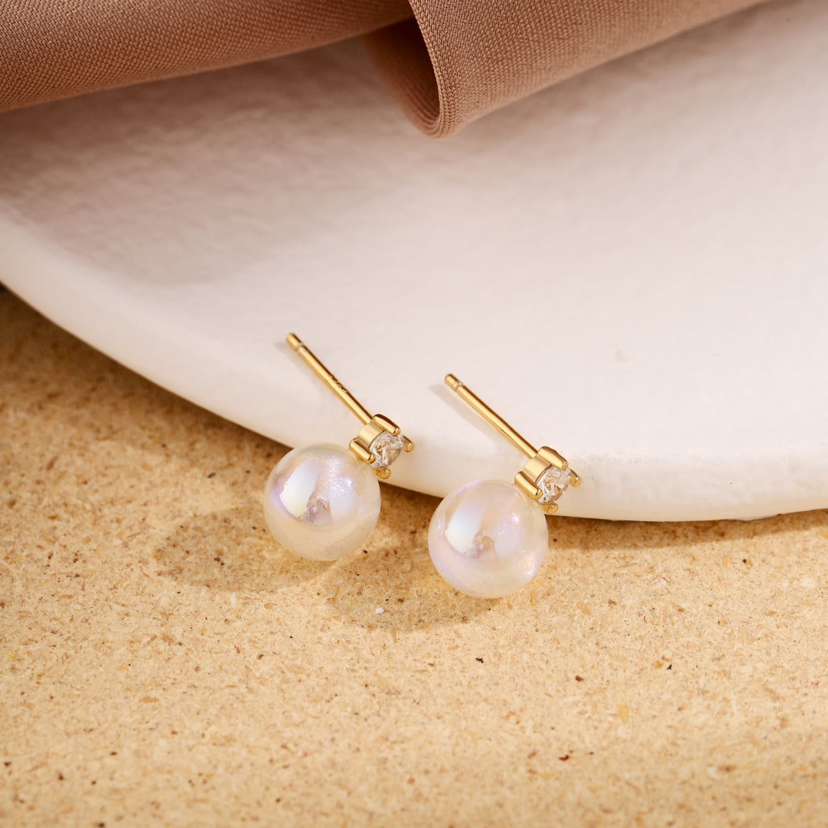 [kincade]Symphony Mermaid Pearl Earrings