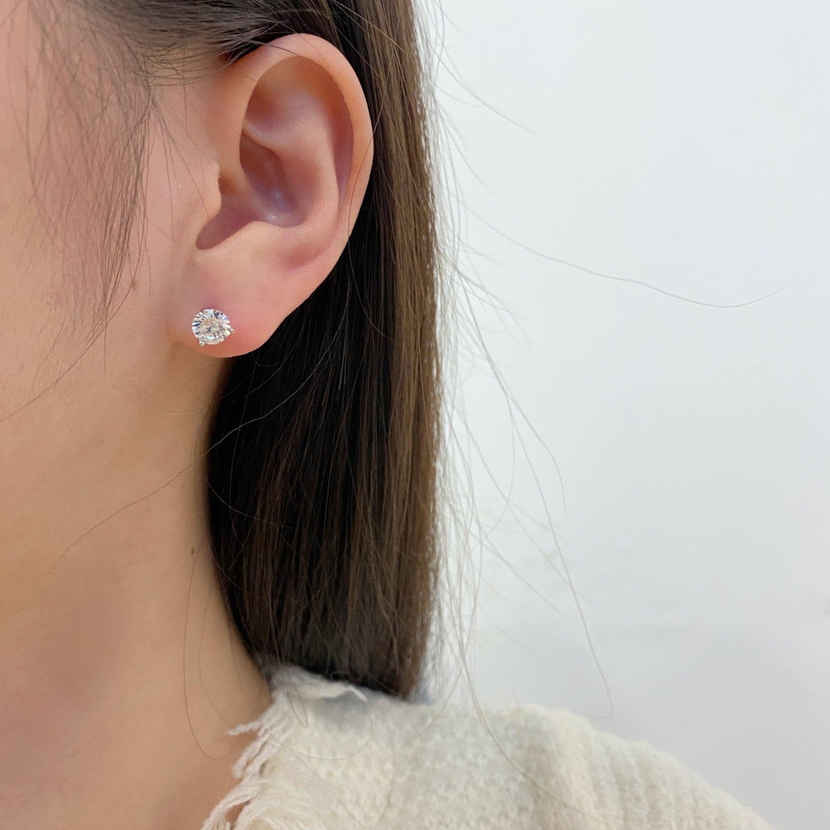 [kincade]Dainty Round Shape Earrings