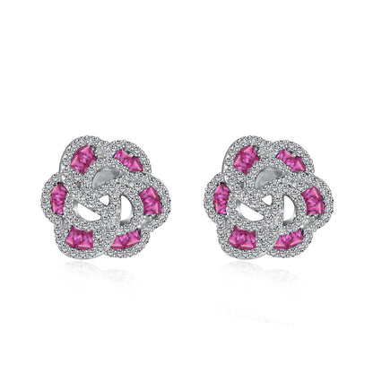 [kincade]Exquisite Flower Shape Daily Earrings