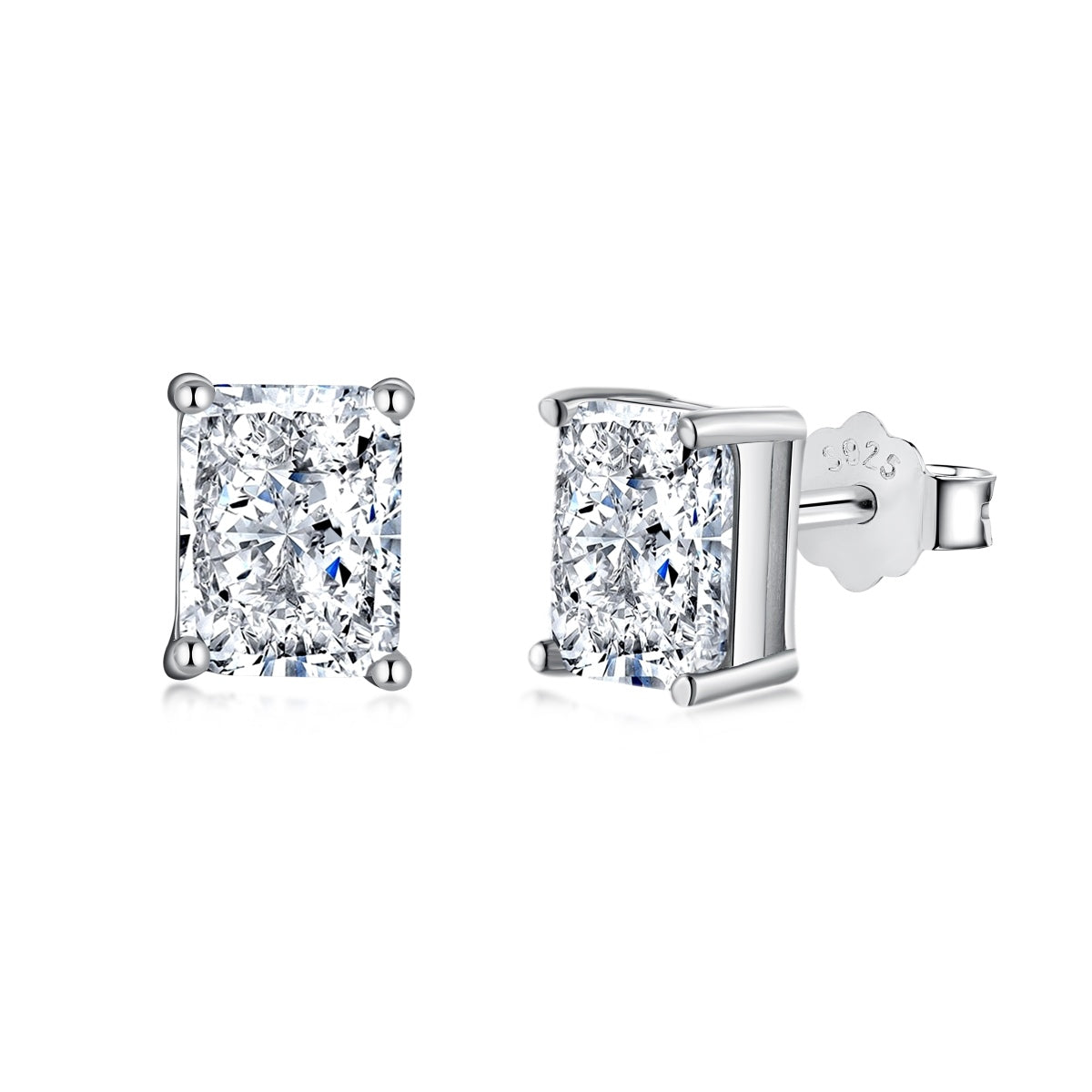 [kincade]Radiant Luxurious Princess Cut Daily Earrings