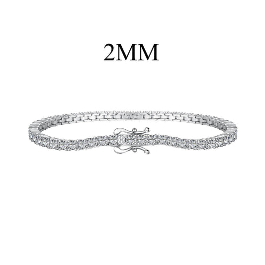 [kincade]Dazzling Exquisite Round Cut Daily Bracelet