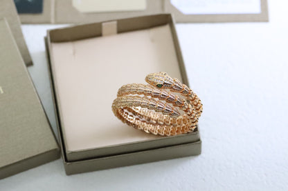 [kincade]SERPENTI BRACELET PINK GOLD DIAMOND