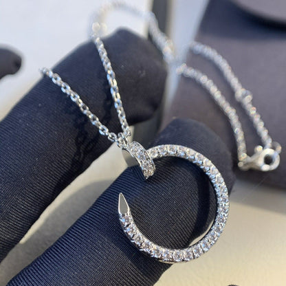 [kincade]JUSTE NECKLACE SILVER DIAMONDS