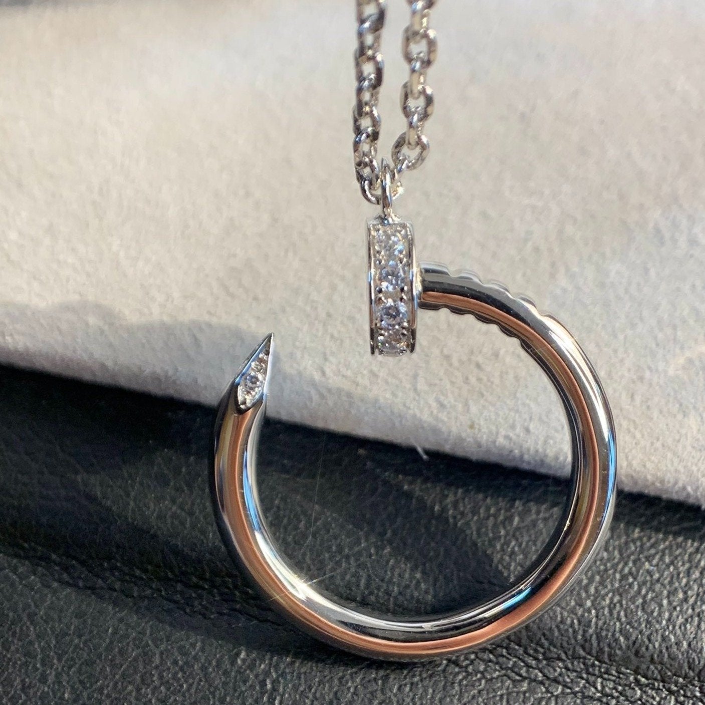 [kincade]JUSTE NECKLACE SILVER