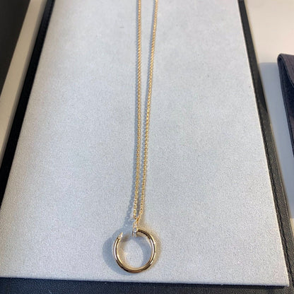 [kincade]JUSTE NECKLACE PINK GOLD