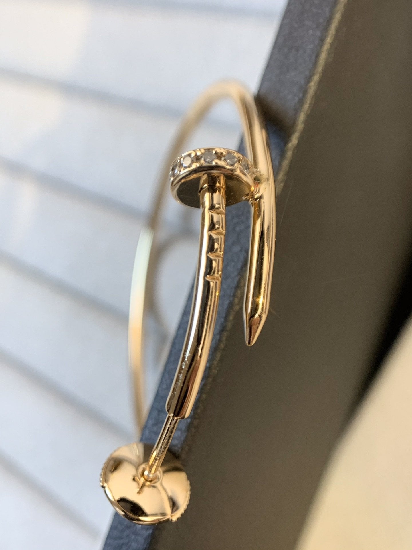 [kincade]JUSTE EARRINGS GOLD DIAMONDS 1.8MM