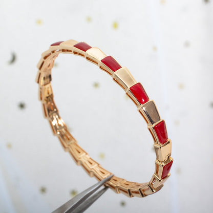 [kincade]SERPENTI BRACELET PINK GOLD RUBELLITE