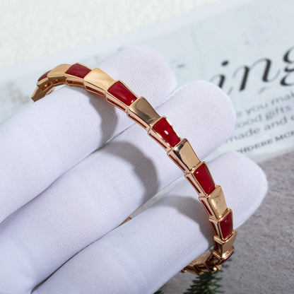 [kincade]SERPENTI BRACELET PINK GOLD RUBELLITE