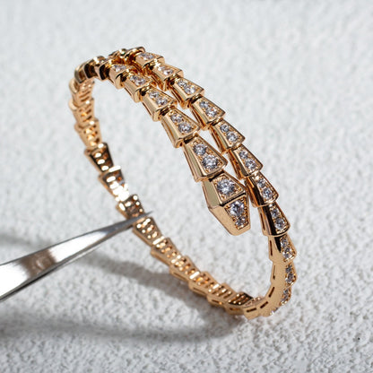 [kincade]SERPENTI BRACELET 6.8MM PINK GOLD DIAMOND