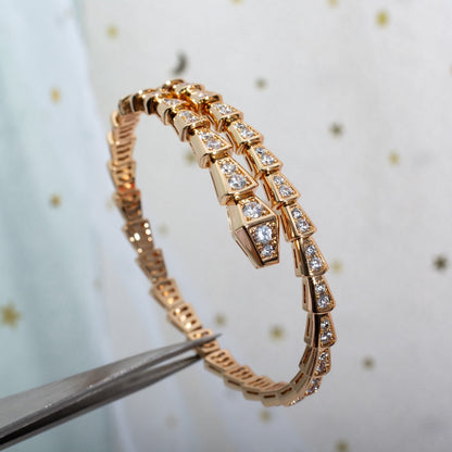 [kincade]SERPENTI BRACELET 6.8MM PINK GOLD DIAMOND