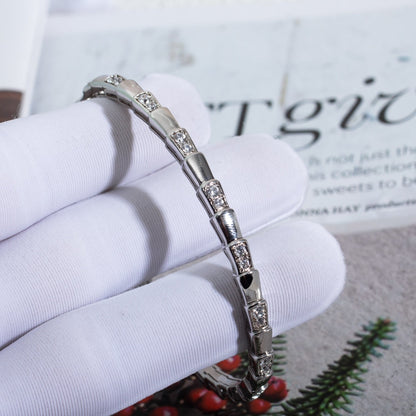 [kincade]SERPENTI BRACELET SILVER DIAMOND