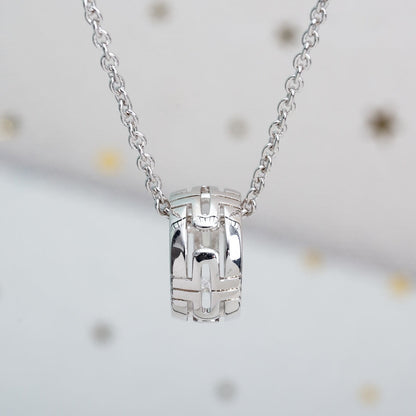 [kincade]PARENTESI NECKLACE SILVER