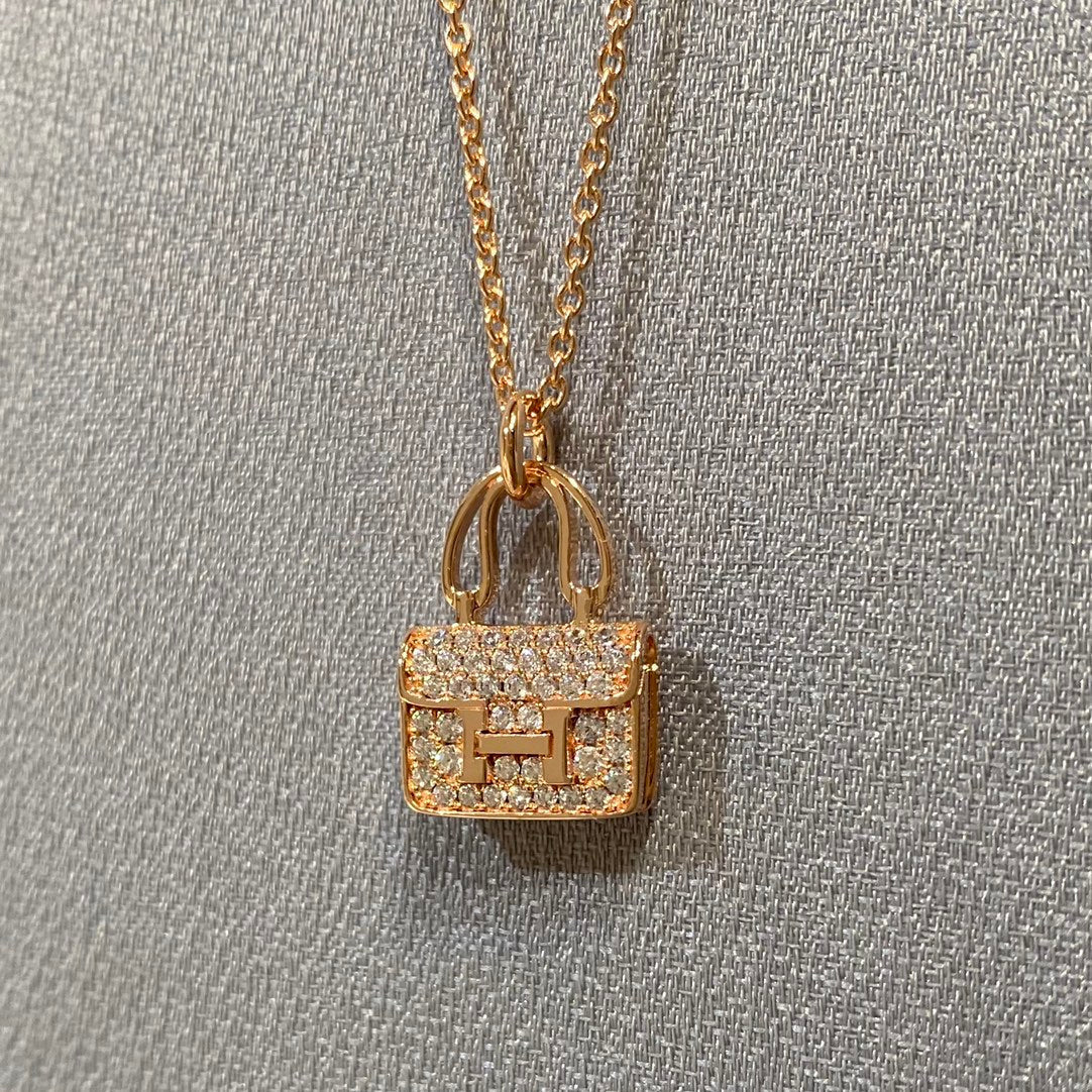 [kincade]CONSTANCE PEDANT DIAMOND NECKLACE