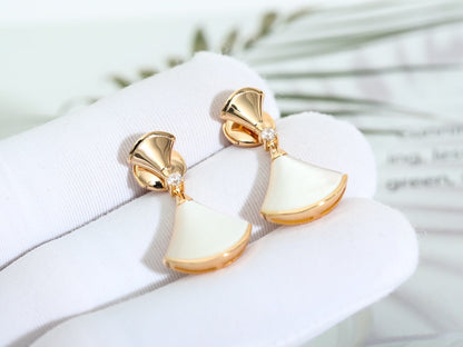 [kincade]DREAM MOP PINK GOLD EARRINGS