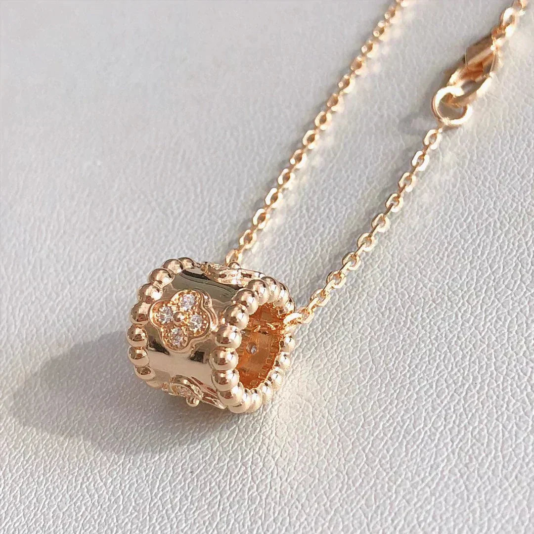 [kincade]PERLEE PEDANT NECKLACE GOLD / ROSE GOLD