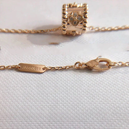 [kincade]PERLEE PEDANT NECKLACE GOLD / ROSE GOLD