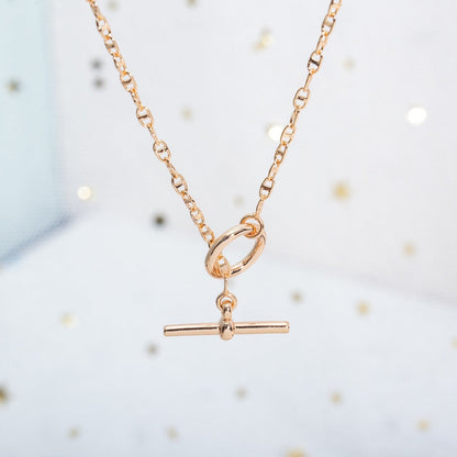 [kincade]ECHAPPEE NECKLACE PINK GOLD