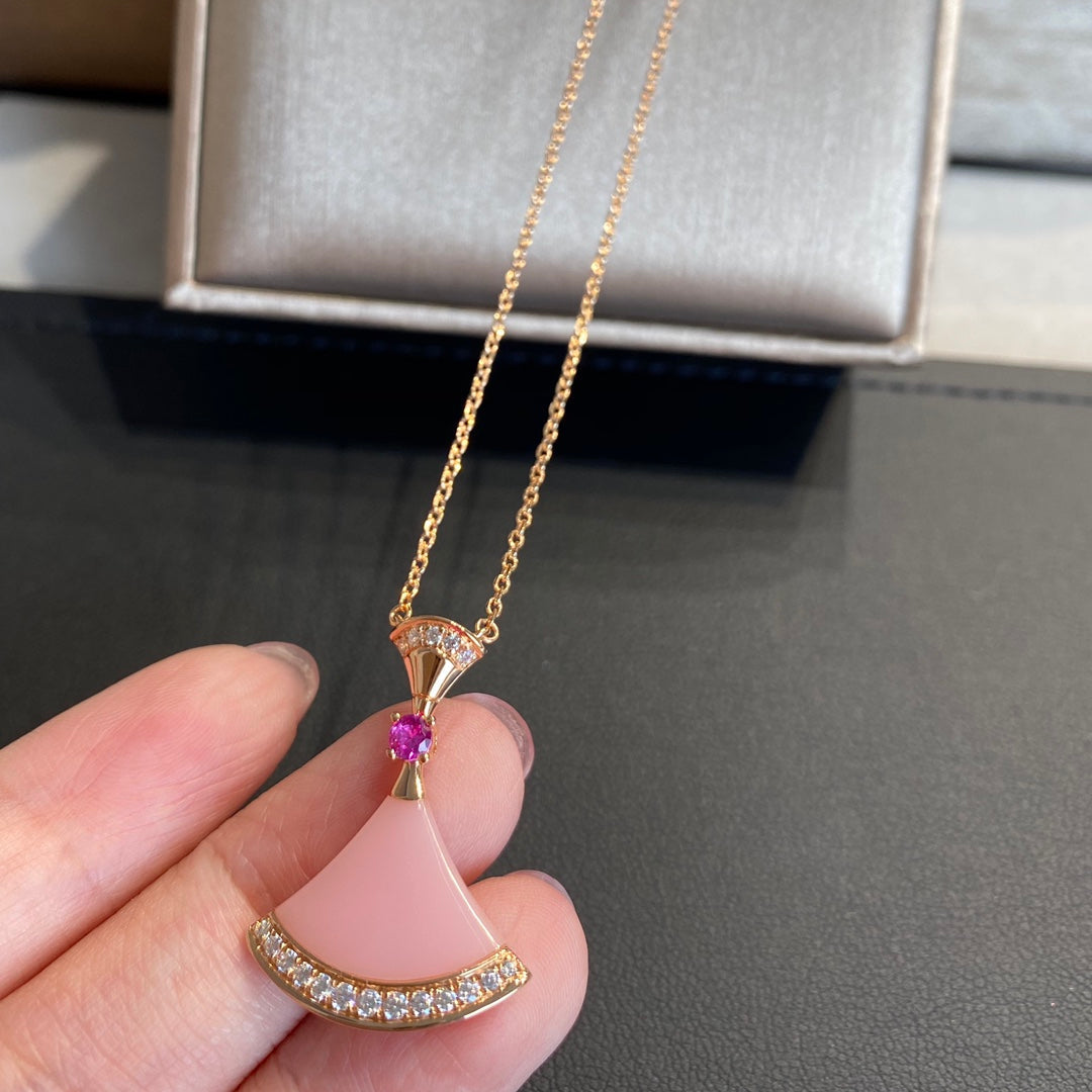 [kincade]DREAM NECKLACE PINK OPAL