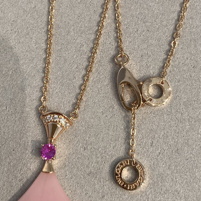 [kincade]DREAM NECKLACE PINK OPAL