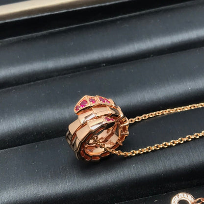 [kincade]SERPENTI PEDANT NECKLACE