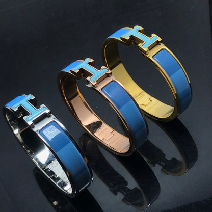 [kincade]H BRACELET BLUE RAINBOW CERAMIC