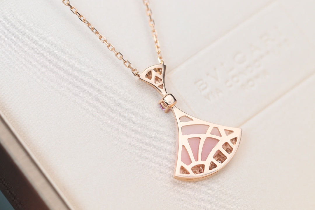 [kincade]DREAM NECKLACE PINK MOP DIAMOND