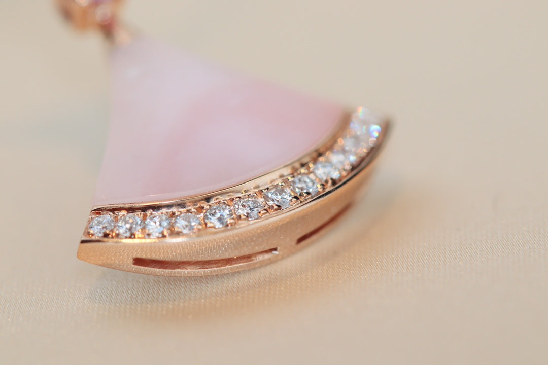 [kincade]DREAM NECKLACE PINK MOP DIAMOND