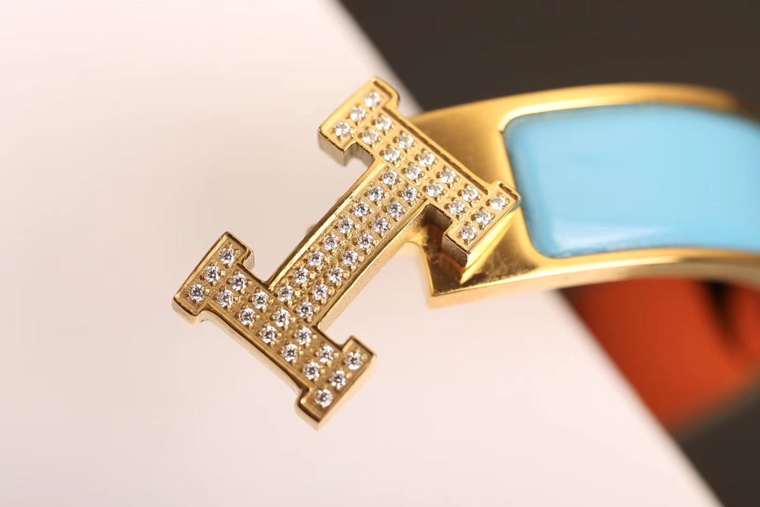 [kincade]H CLOUD BLUE BRACELET GOLD DIAMOND