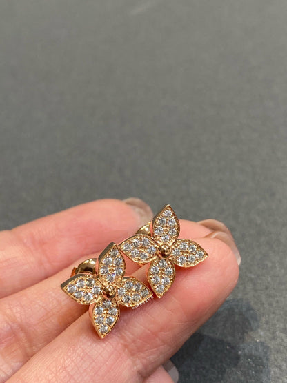 [kincade]STAR DIAMOND EARRINGS