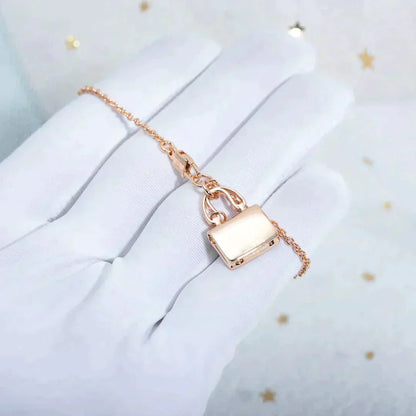 [kincade]AMULETTE PEDANT ROSE GOLD NECKLACE