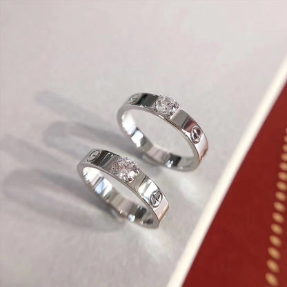 [kincade]LOVE RING 3.6MM 1 BIG DIAMOND