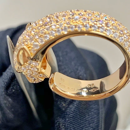 [kincade]PANTHERE PINK GOLD DIAMOND RING