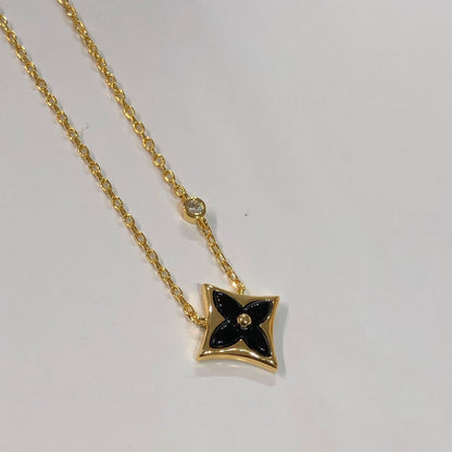 [kincade]STAR BLACK MOP NECKLACE