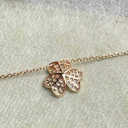 [kincade]FLOWER DIAMOND NECKLACE