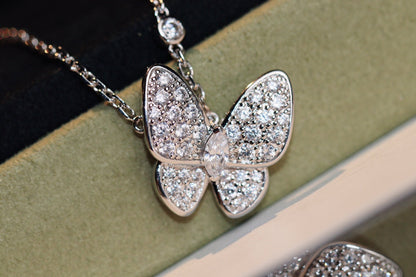 [kincade]BUTTERFLY DIAMOND NECKLACE