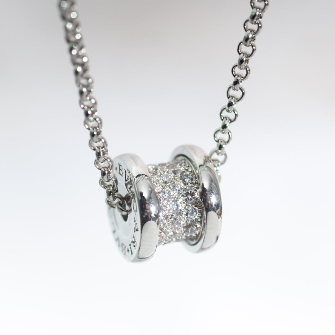 [kincade]ZERO 1 SILVER DIAMOND NECKLACE