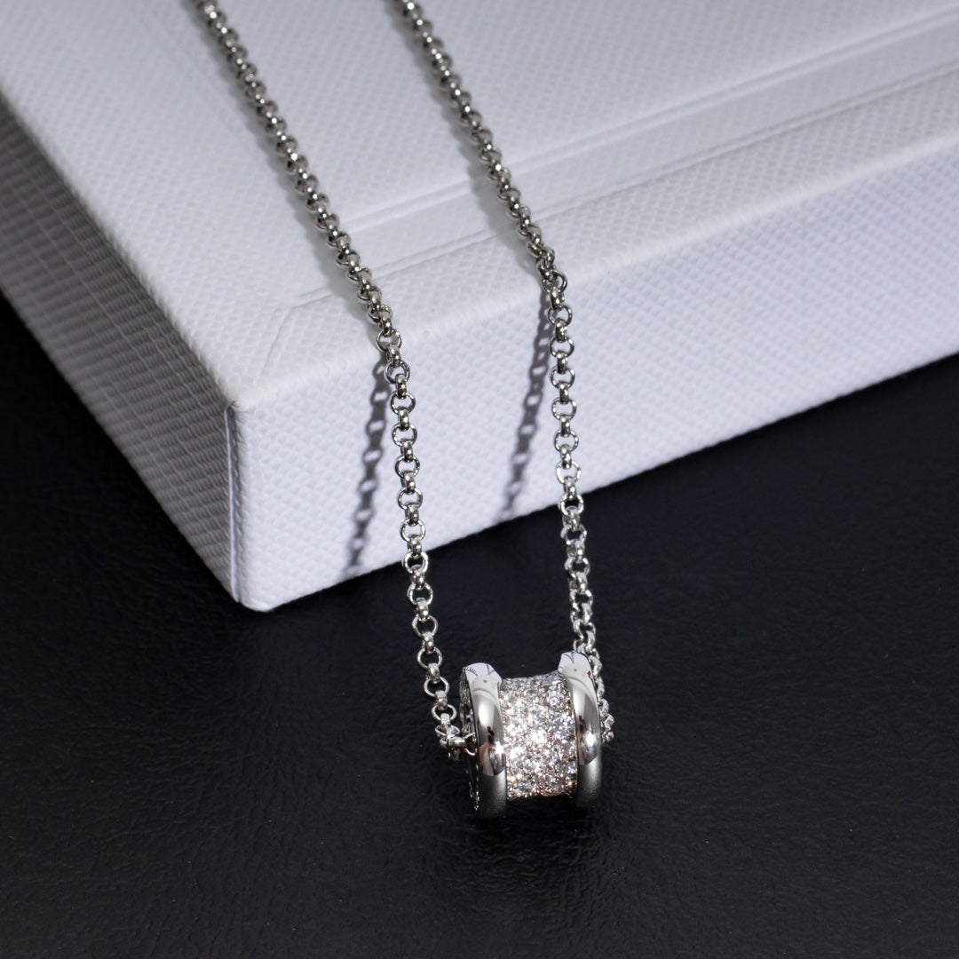 [kincade]ZERO 1 SILVER DIAMOND NECKLACE