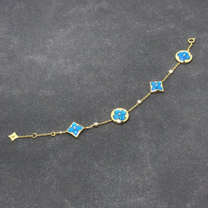 [kincade]STAR AND SUN TURQUOISE 4 MOTIFS 3 DIAMONDS