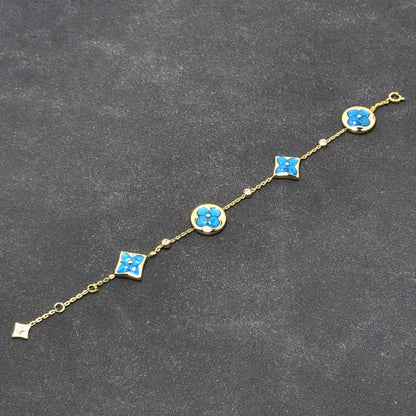 [kincade]STAR AND SUN TURQUOISE 4 MOTIFS 3 DIAMONDS