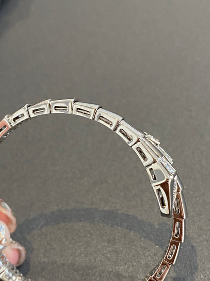 [kincade]SERPENTI BRACELET DIAMONDS SILVER