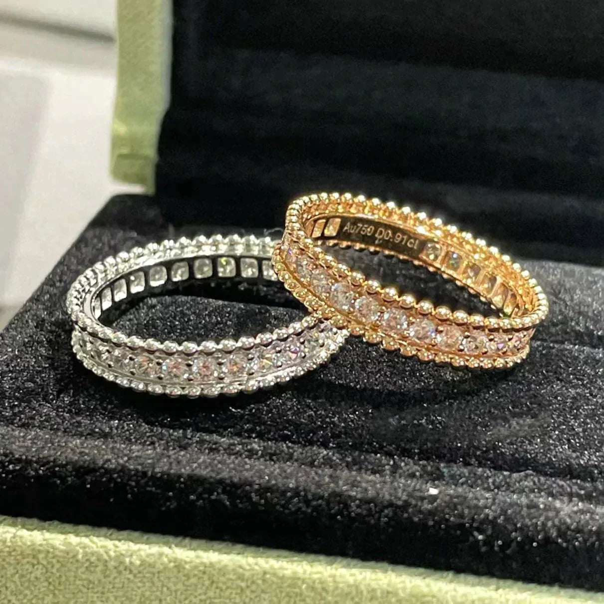 [kincade]PERLEE DIAMOND ROSE GOLD RING