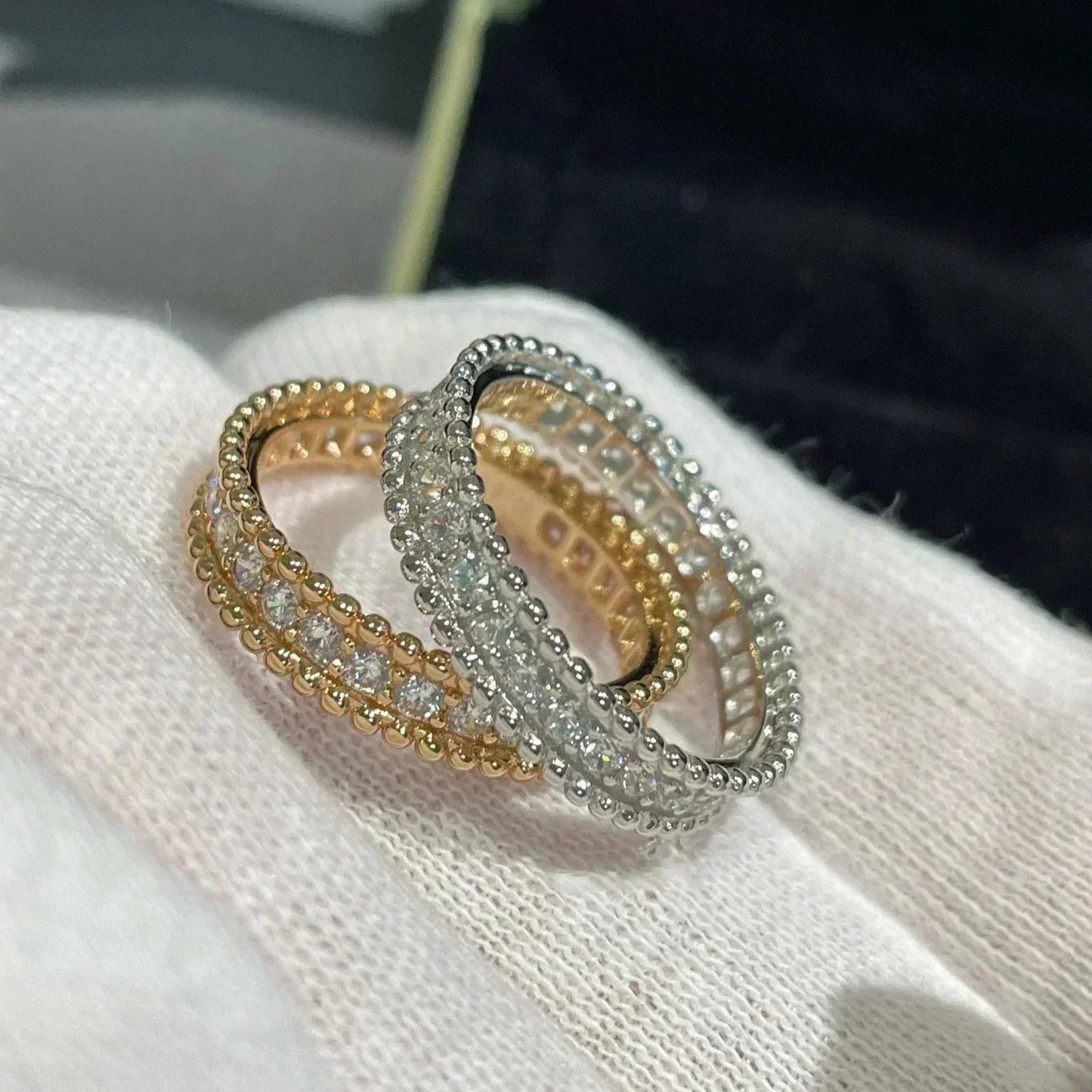 [kincade]PERLEE DIAMOND ROSE GOLD RING